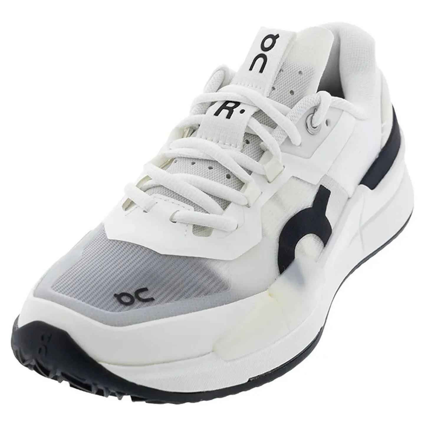 Men's The Roger Pro 2 Clay Tennis Shoes White and Black