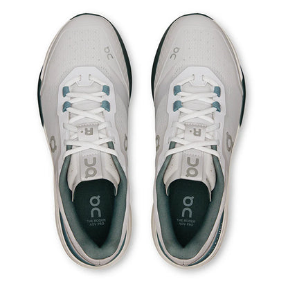 Men's THE ROGER ADV Pro Tennis Shoes Frost and Evergreen