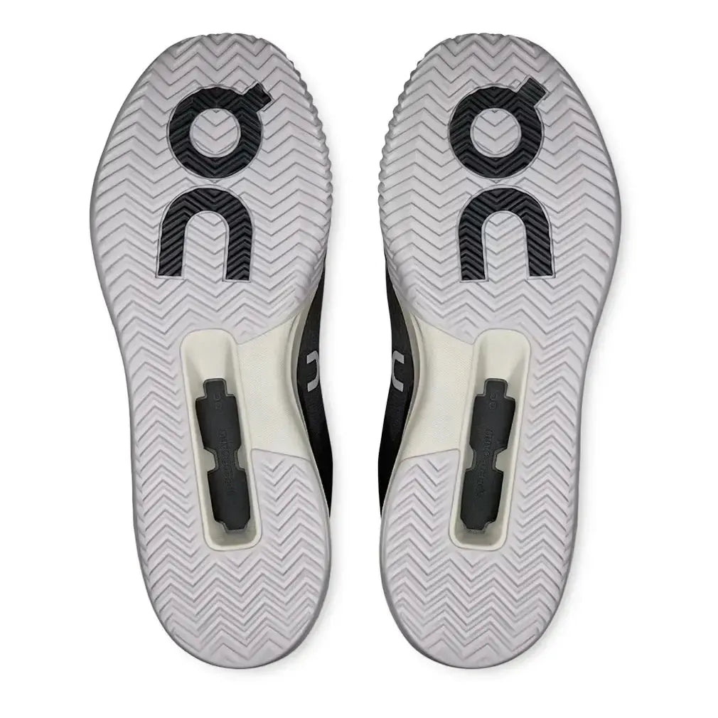 Men's THE ROGER Advantage Pro Clay Tennis Shoes Black and White