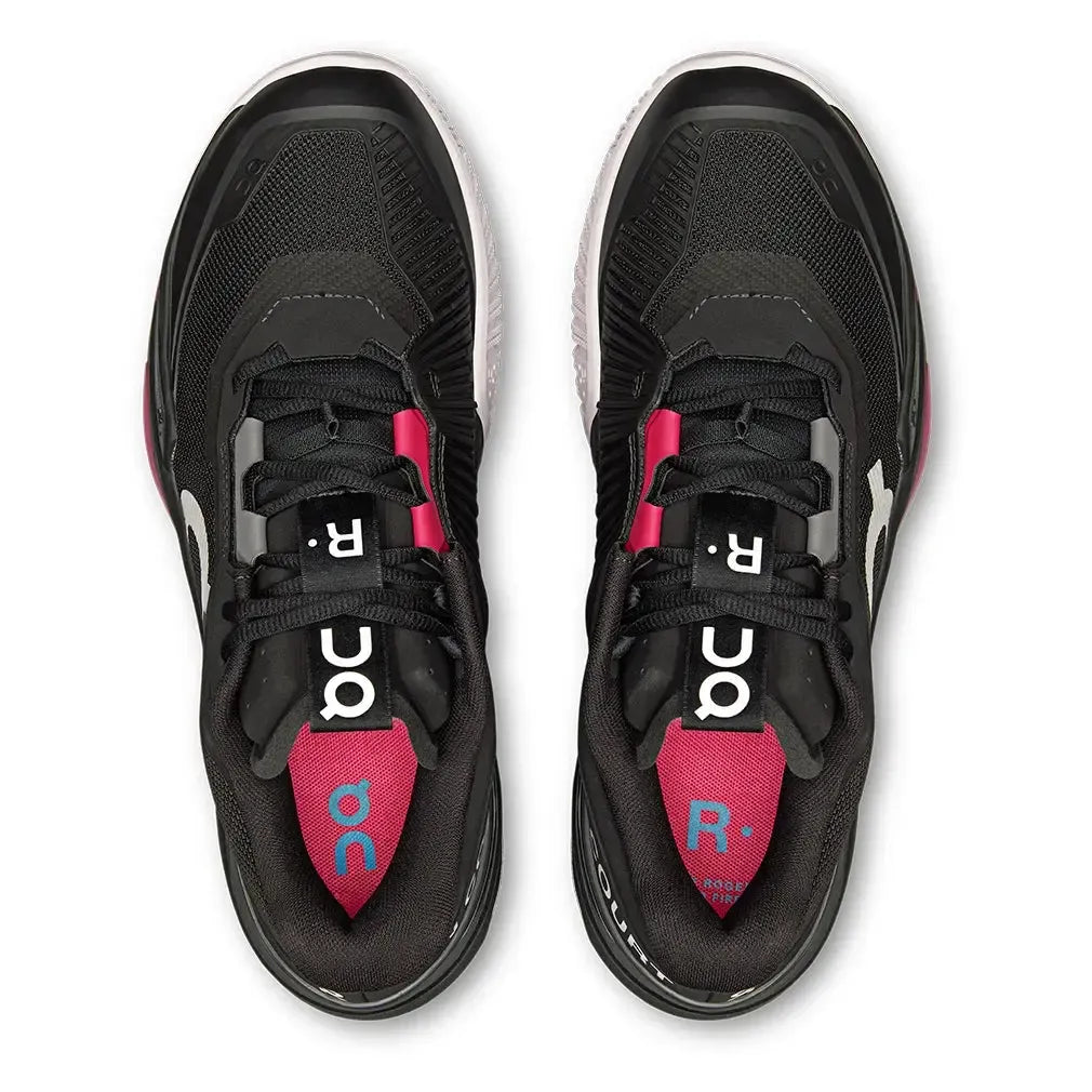 Men's THE ROGER Pro Fire Tennis Shoes Black and Pink