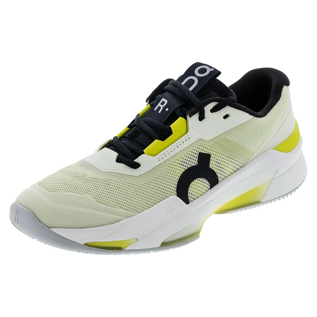 Men's THE ROGER Pro Fire Tennis Shoes Linen and Lime-Footwear-On-Linen/Lime-7, [current_file_name-Tennis Express