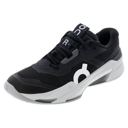 Men's THE ROGER Pro Fire Clay Tennis Shoes Black and Eclipse-Footwear-On-3MF30820106copy-Tennis Express