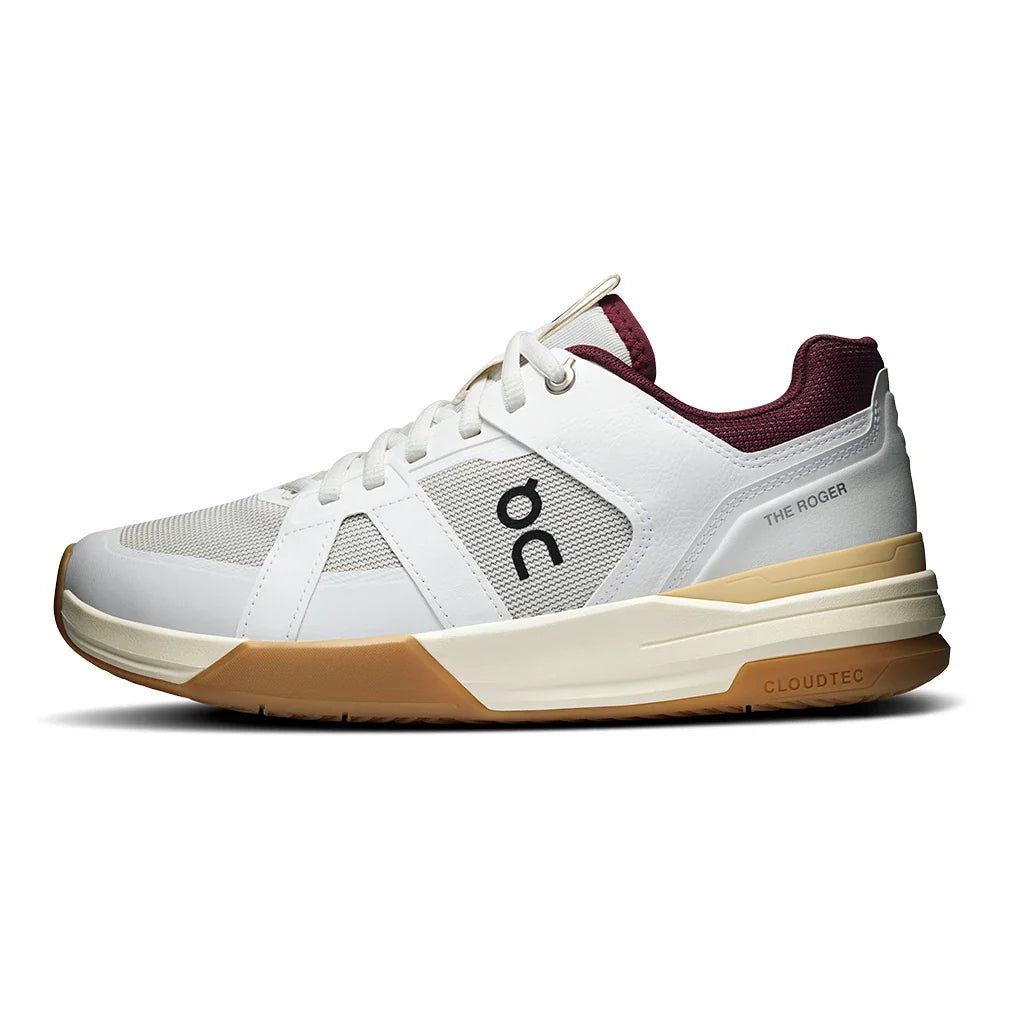 Women's THE ROGER Clubhouse Pro Tennis Shoes White and Ivory