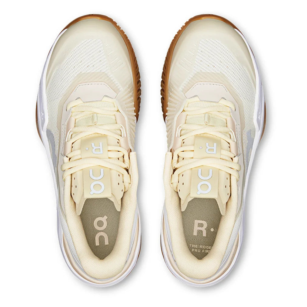 Women's THE ROGER Pro Fire Tennis Shoes Ivory and Sand