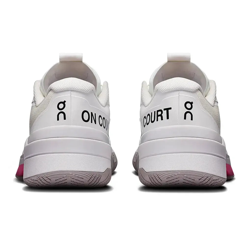 Women's THE ROGER Pro Fire Tennis Shoes White and Pink