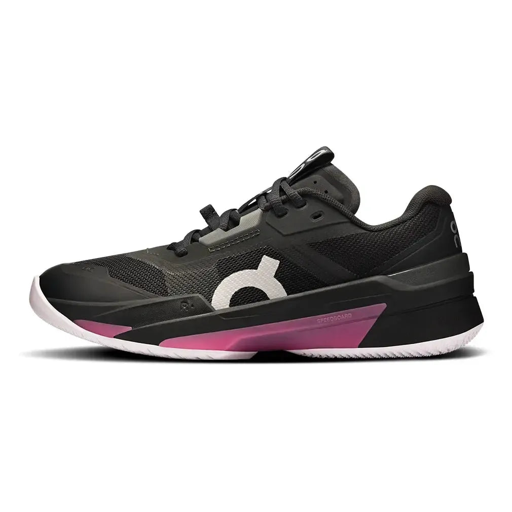 Women's THE ROGER Pro Fire Tennis Shoes Black and Pink