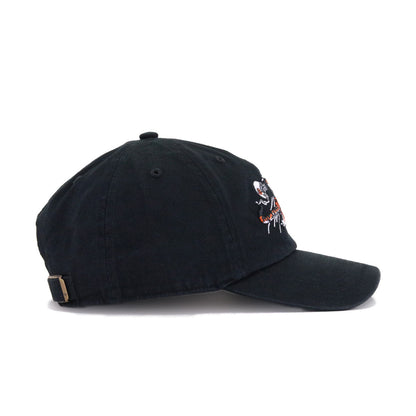 Cincinnati Bengals Legacy Black 47 Brand Clean Up Dad Hat