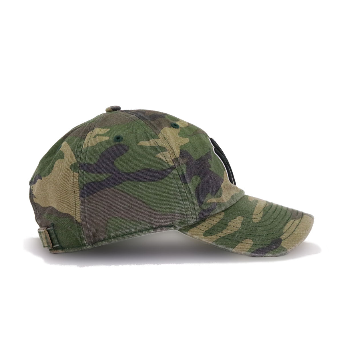 New York Yankees Camouflage 47 Brand Clean Up Dad Hat