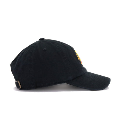 Chicago Blackhawks Black 47 Brand Clean Up Dad Hat