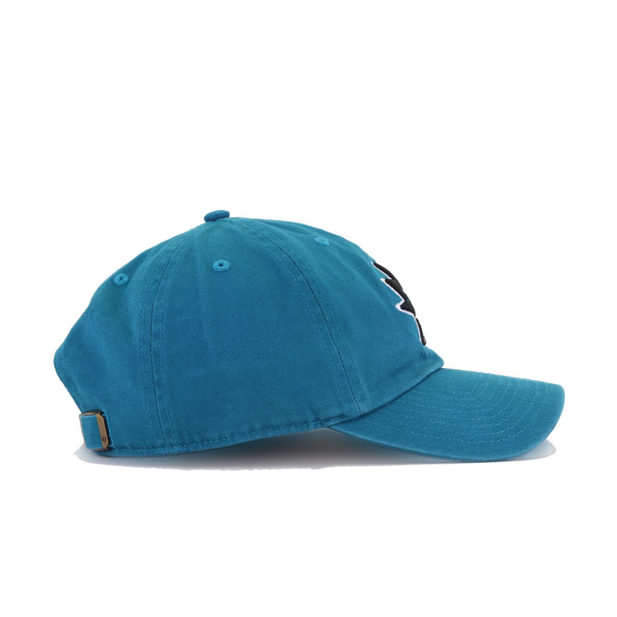 San Jose Sharks Teal 47 Brand Clean Up Dad Hat