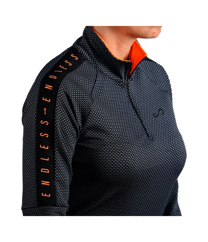 Sudadera Endless Kirsch Titanium Orange