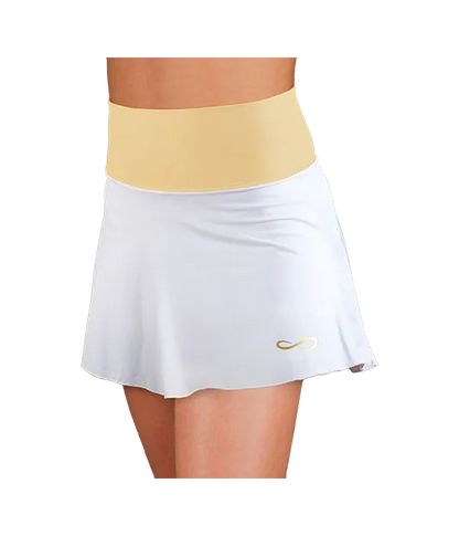 Falda Endless Lux Junior Blanco/Dorado