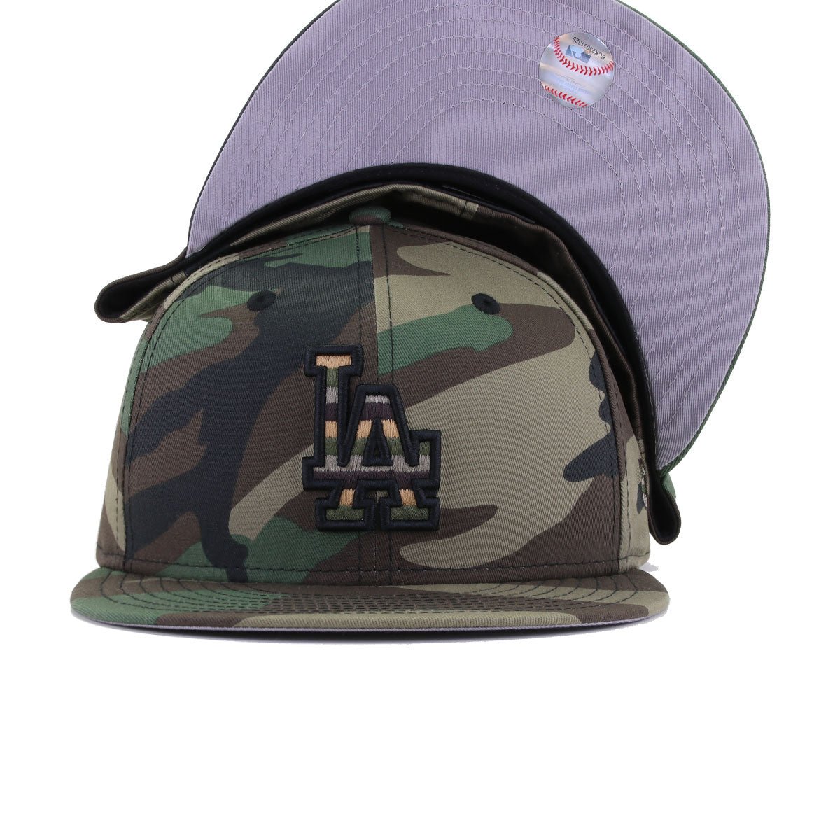 Los Angeles Dodgers Woodland Camouflage New Era 59Fifty Fitted