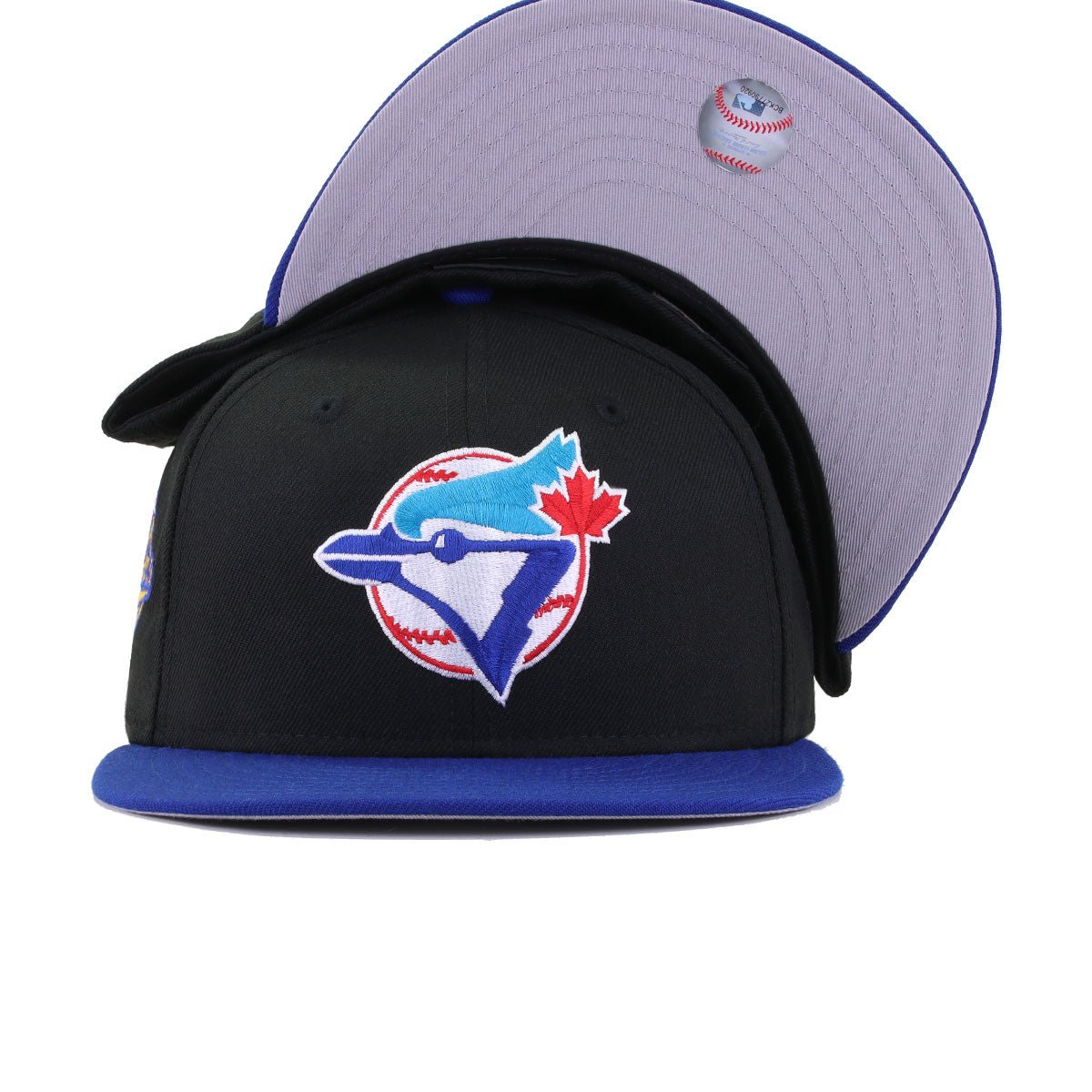 Toronto Blue Jays Black Light Royal Blue 1993 World Series New Era 59Fifty Fitted