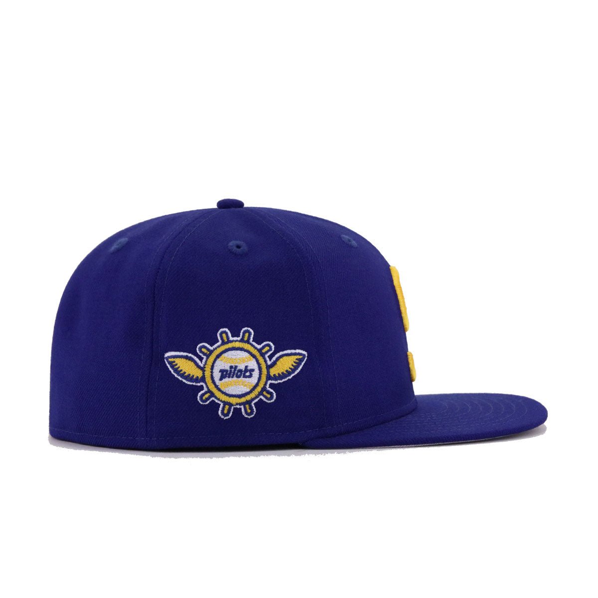 Seattle Pilots Dark Royal Blue New Era 59Fifty Fitted