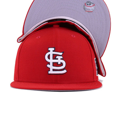 St Louis Cardinals Scarlet 2006 World Series Cooperstown New Era 59Fifty Fitted