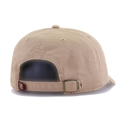 Harvard University Crimson Khaki 47 Brand Clean Up Dad Hat