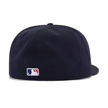 Minnesota Twins Navy Upside Down New Era 59Fifty Fitted