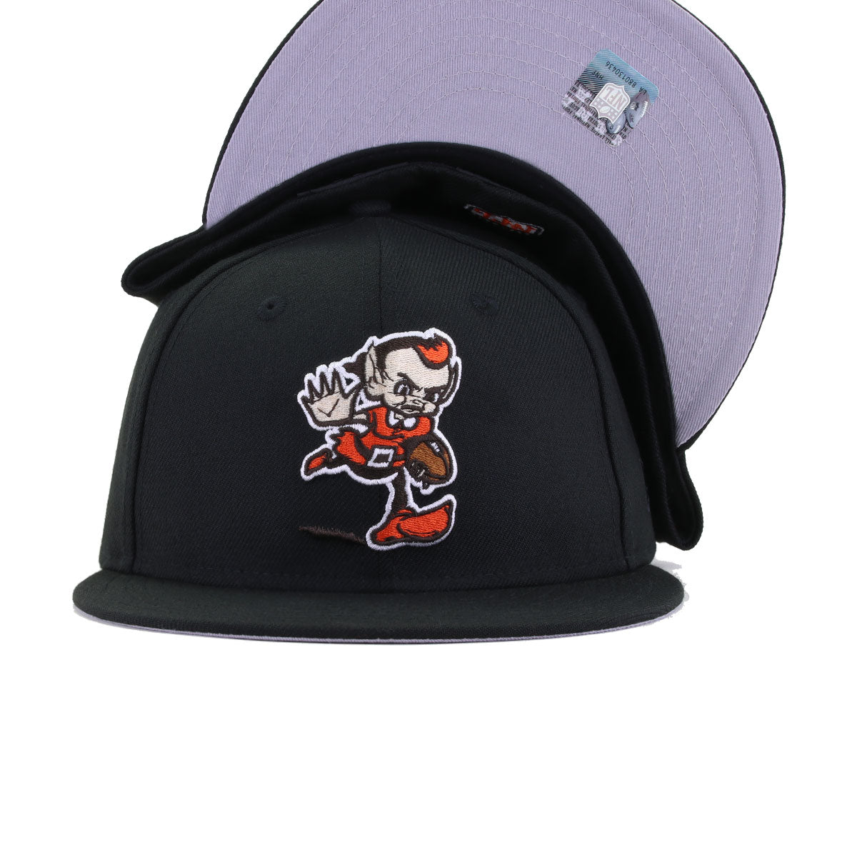 Cleveland Browns Legacy Black New Era 59Fifty Fitted
