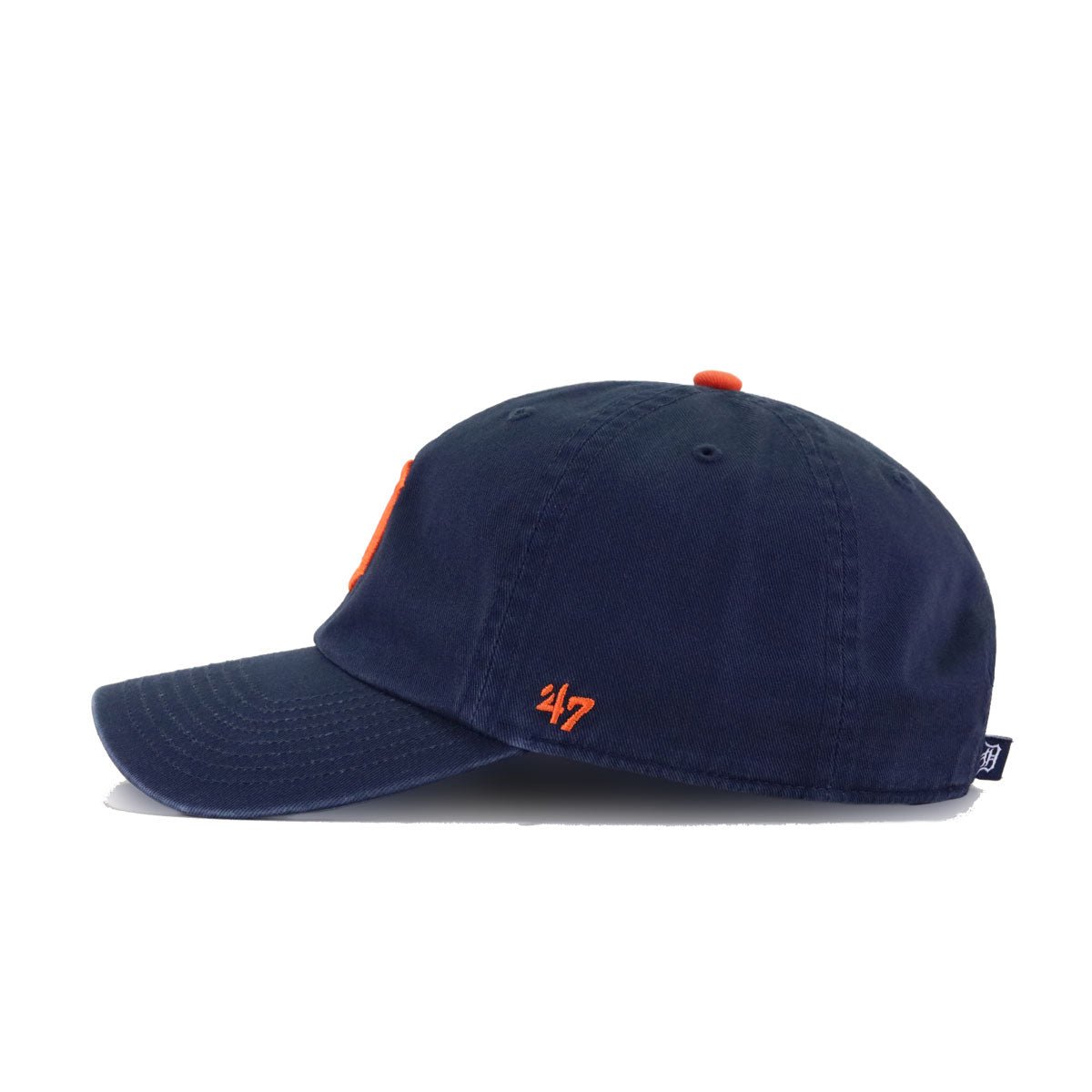 Detroit Tigers Navy ROAD 47 Brand Clean Up Dad Hat