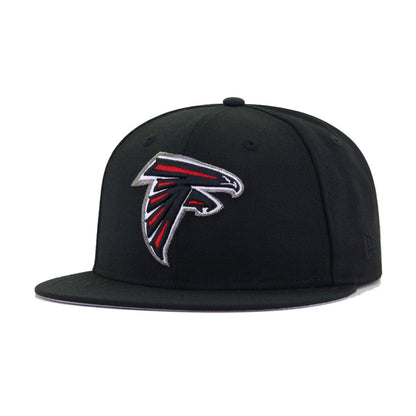 Atlanta Falcons Black New Era 59Fifty Fitted