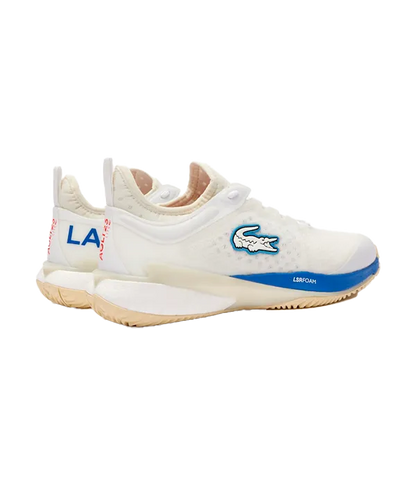 Padel Shoes Lacoste AGLT23 Lite CC Blanco/Azul