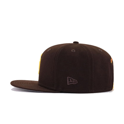San Diego Padres Burnt Wood New Era 9Fifty Snapback