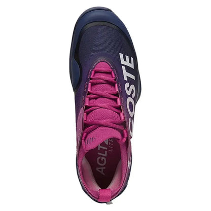 Men's AG-LT25 Lite Tennis Shoes Pink and Dark Blue