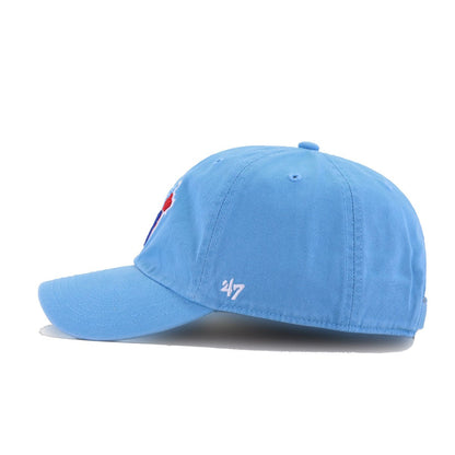 Toronto Blue Jays Sky Blue 47 Brand Clean Up Dad Hat