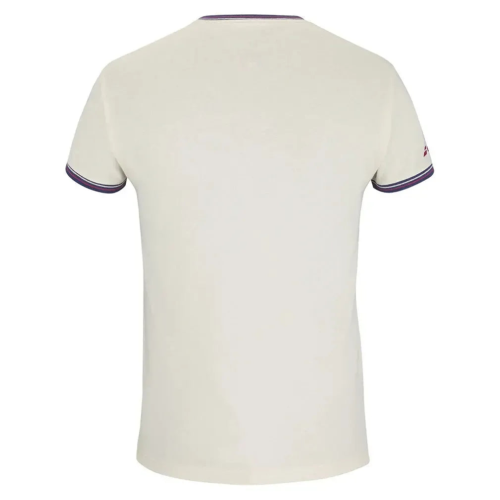 Men's 150 Cotton Tennis Tee Cannoli Cream