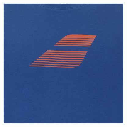 Men's Exercise Big Flag Tennis Tee