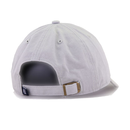 New York Yankees Grey 47 Brand Clean Up Dad Hat