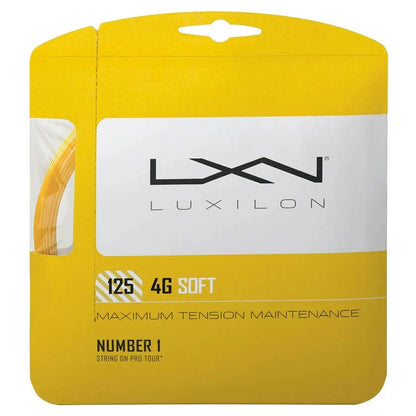 4G Soft 125/17G Tennis String GoldTienda Tennis