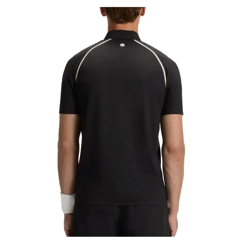 Men's Patteo TOC Tennis Polo Black