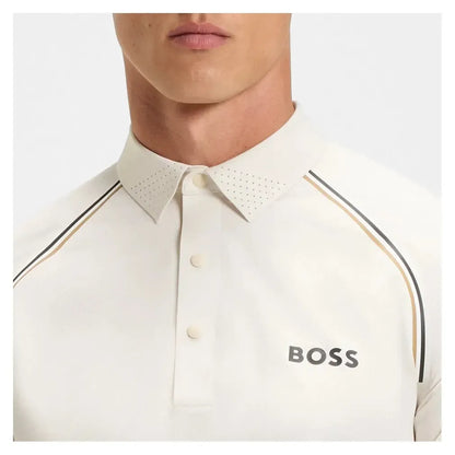 Men's TOC Matchball Tennis Polo Open White
