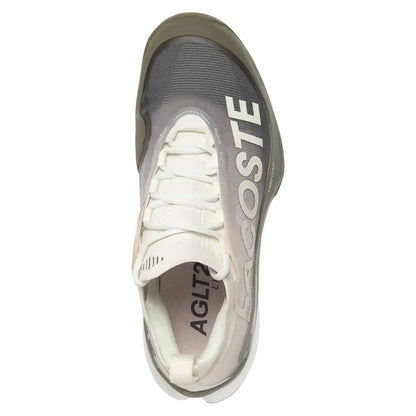 Women's AG-LT25 Lite Tennis Shoes Off White and Khaki