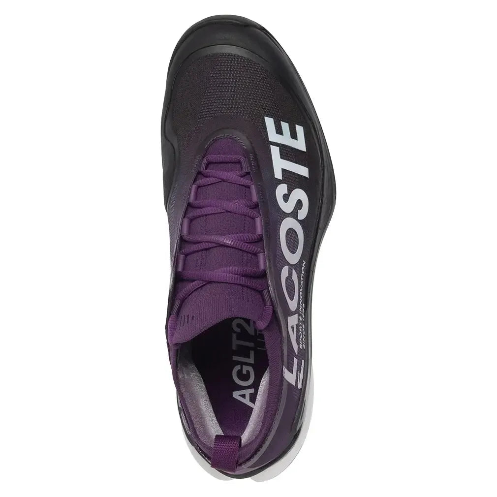 Men's AG-LT25 Lite Tennis Shoes Purple and Black