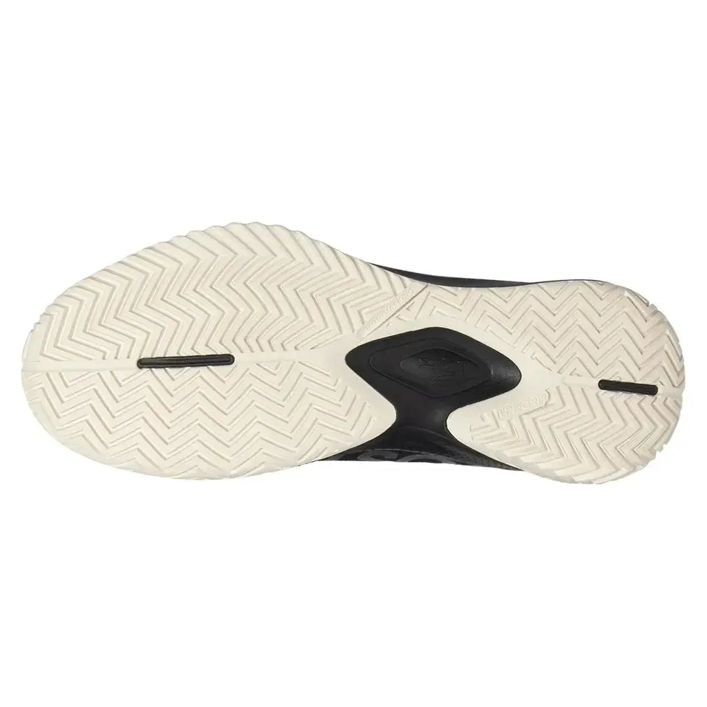 Men's Power Serve Tennis Shoes Black and Off White