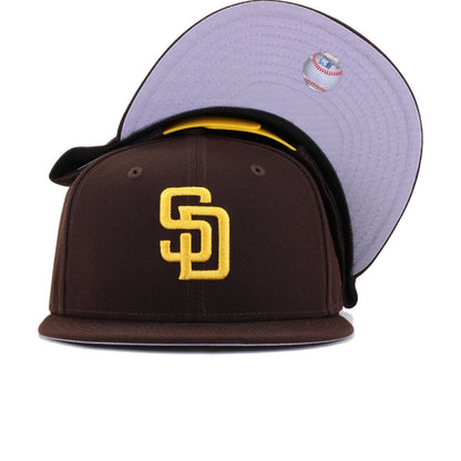 San Diego Padres Burnt Wood New Era 9Fifty Snapback