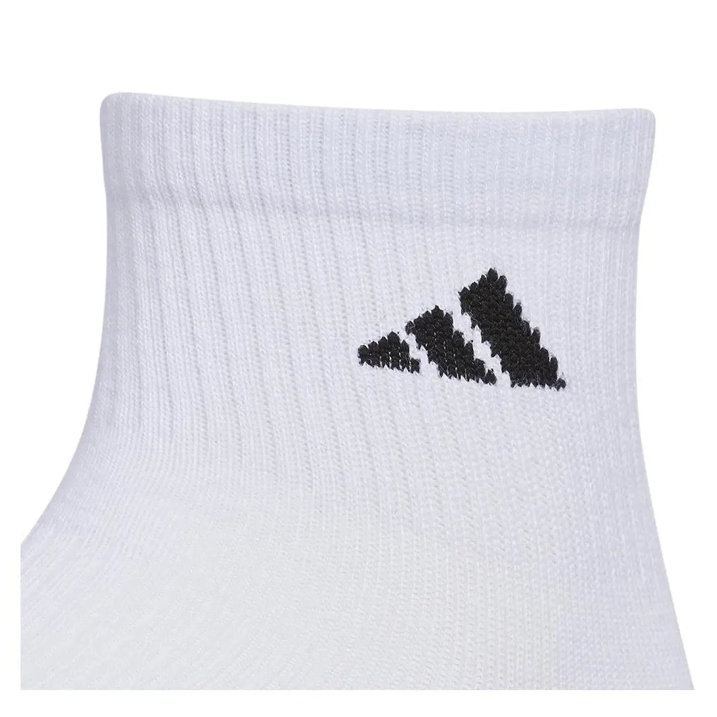 Men's Superlite 3.0 6 Pack Quarter Tennis Socks White and Black