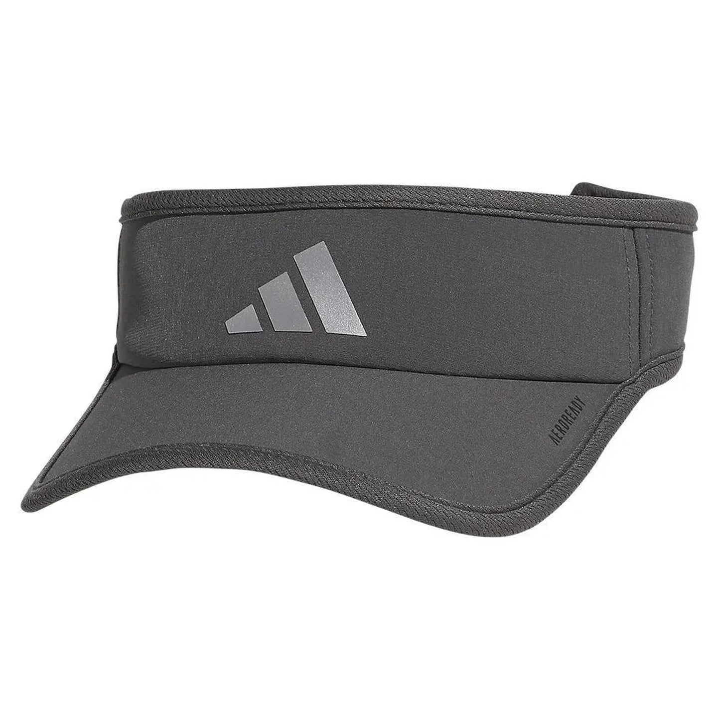 Menâ€™s Superlite 3 Visor Grey Six and Silver Metallic-Apparel-Adidas-5158652-1-Tennis Express