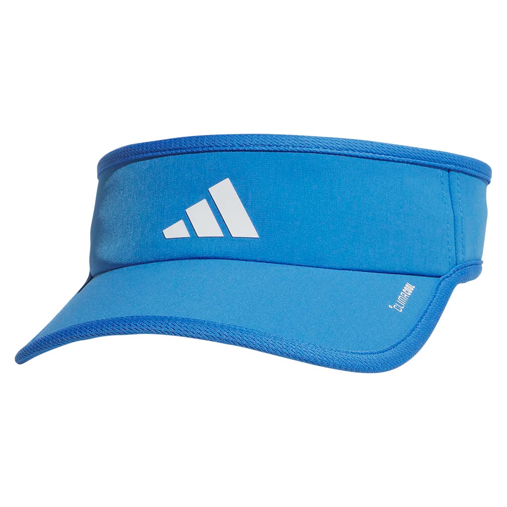 Women's Superlite 3 Tennis Visor Ray Blue and White-Apparel-Adidas-5161633-S26-676147Tennis Express