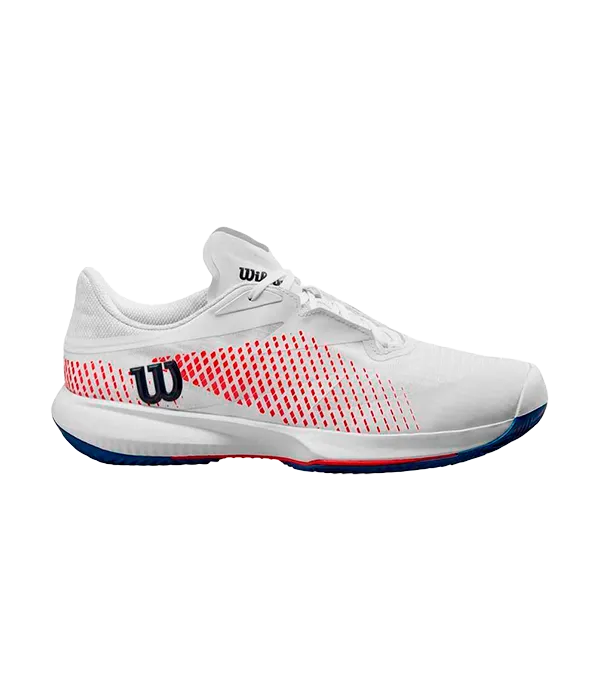 Padel Shoes Wilson Kaos Swift 1.5 Clay White/D V Blue/Wilson Red