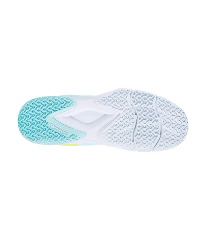Padel Shoes Babolat Sensa Blue/Sulphur Spring Mujer