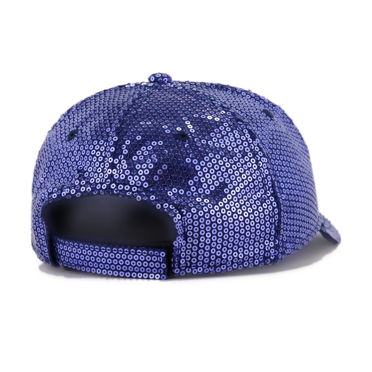 New York Yankees WOMENS Navy Sequin New Era 9Twenty Strapback