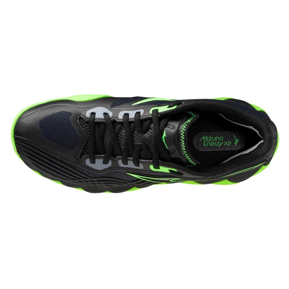 Men's Wave Enforce Tour 2 AC Tennis Shoes Black and Glowing Apple