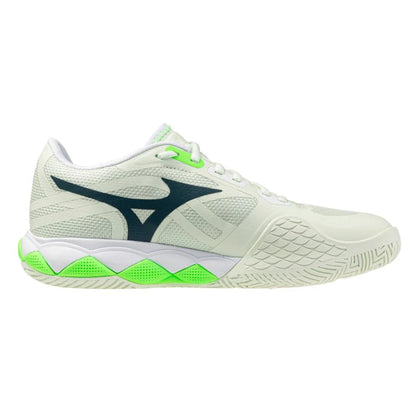 Women's Wave Enforce Tour 2 AC Tennis Shoes Phantom Green and Glowing Apple