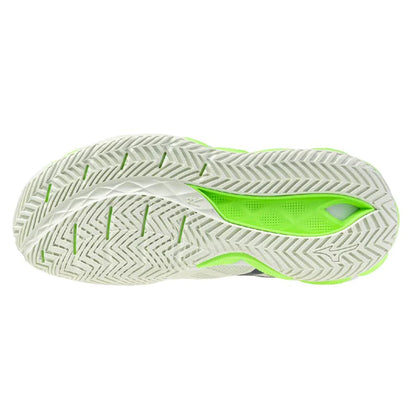 Women's Wave Enforce Tour 2 AC Tennis Shoes Phantom Green and Glowing Apple