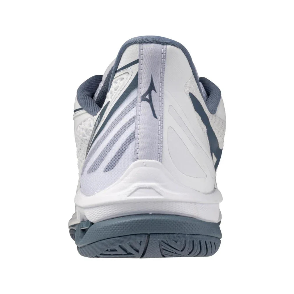 Men's Wave Exceed Tour 7 AC Tennis Shoes White and China Blue