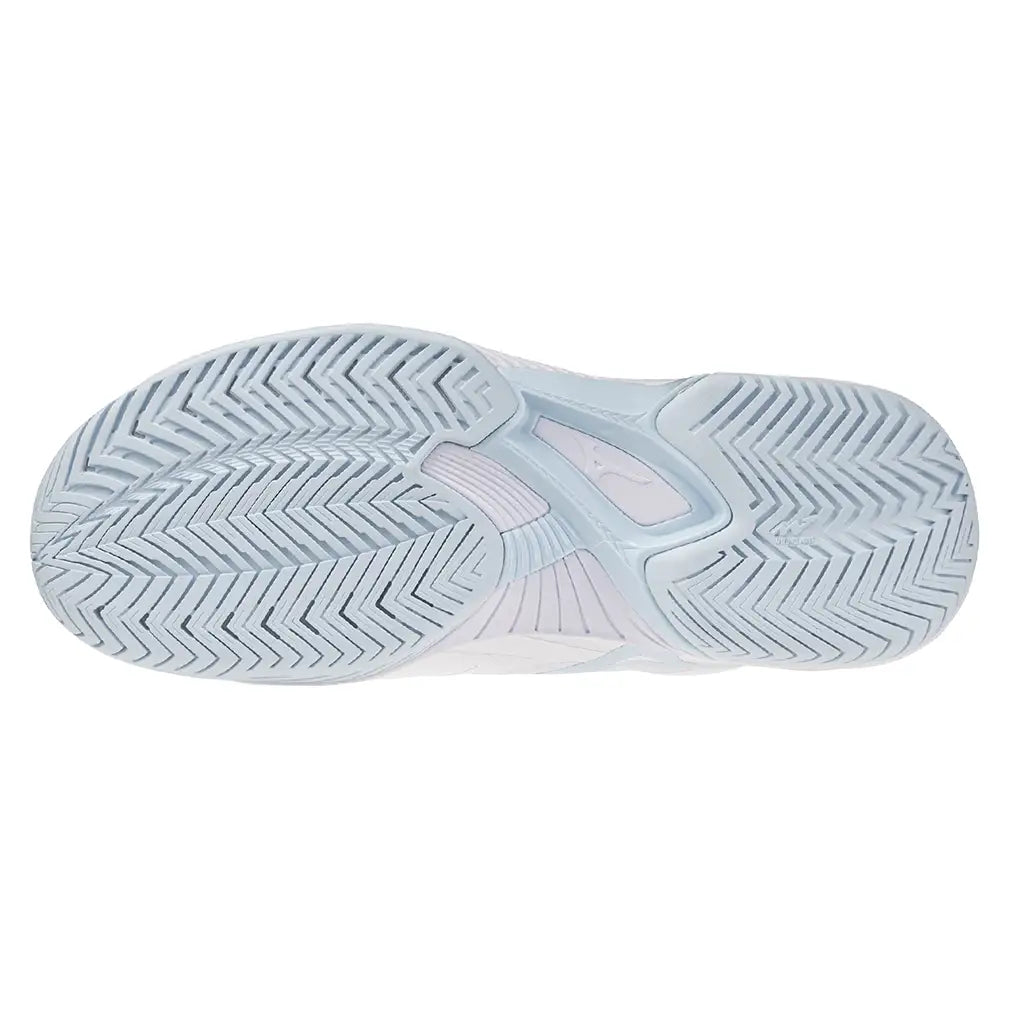 Women's Wave Strike AC Pickleball Shoes White and Ice Water